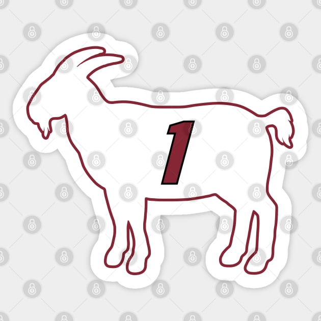 Chris Bosh Miami Goat Qiangy Sticker by qiangdade